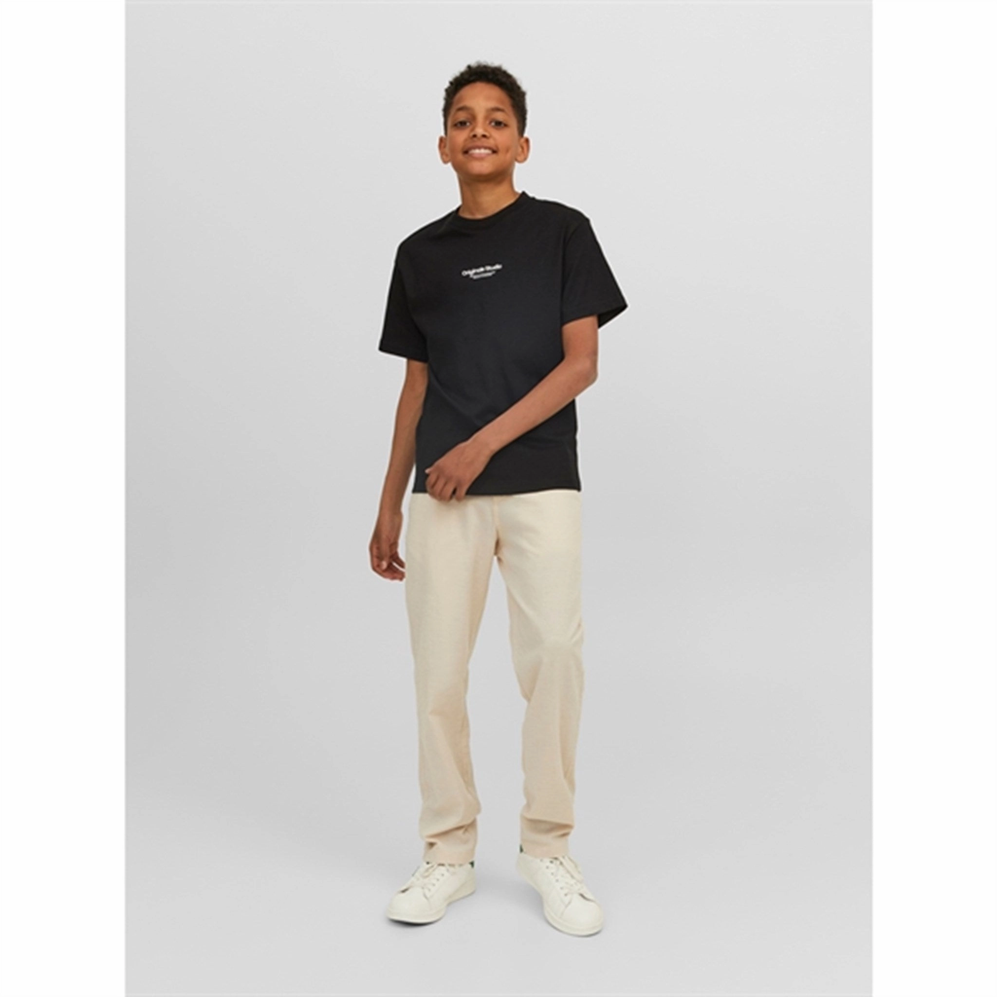 Jack & Jones Junior Black Vesterbro T-Shirt Noos Effortless Layer