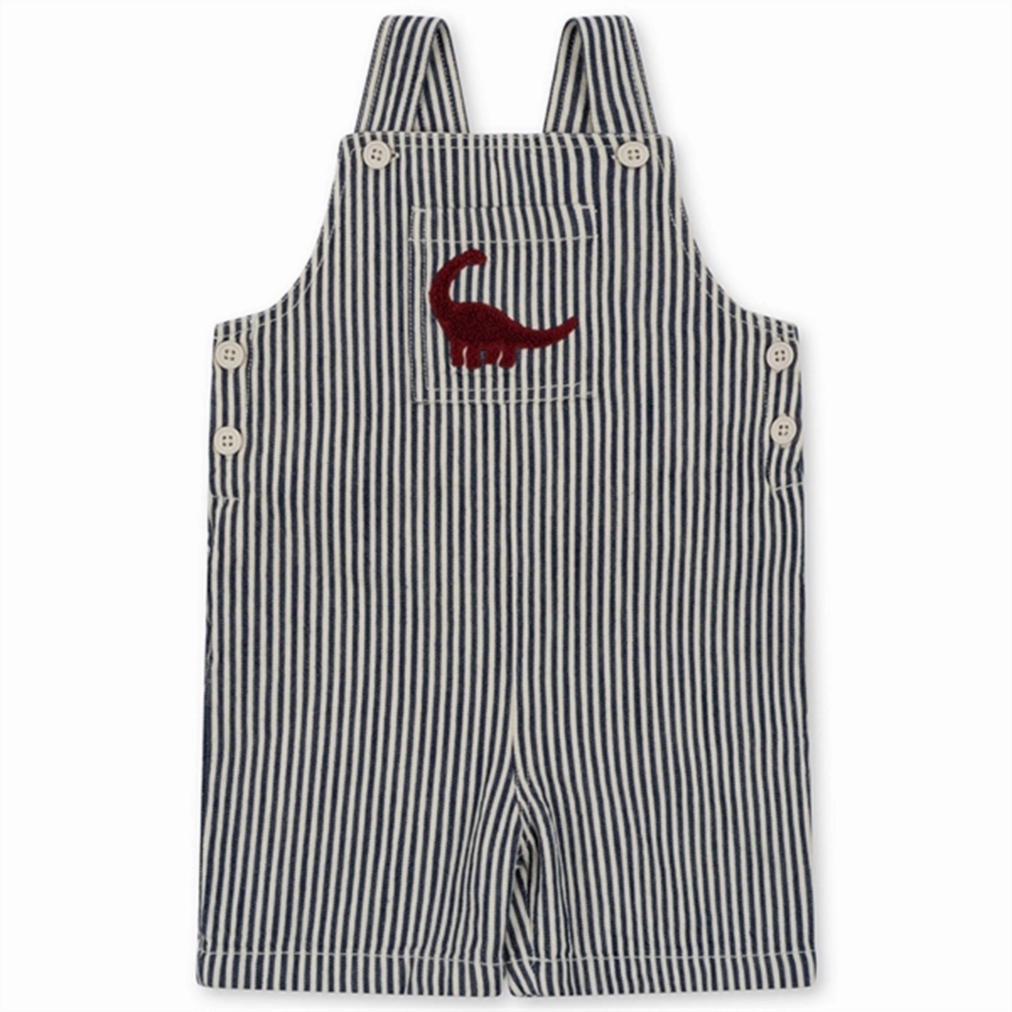 Relax Loose Konges Sl?jd Naval Stripe Fender Spencer Overall