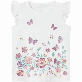 weekday wear Non Fading Material Name It Bright White Vayana Capsl Top