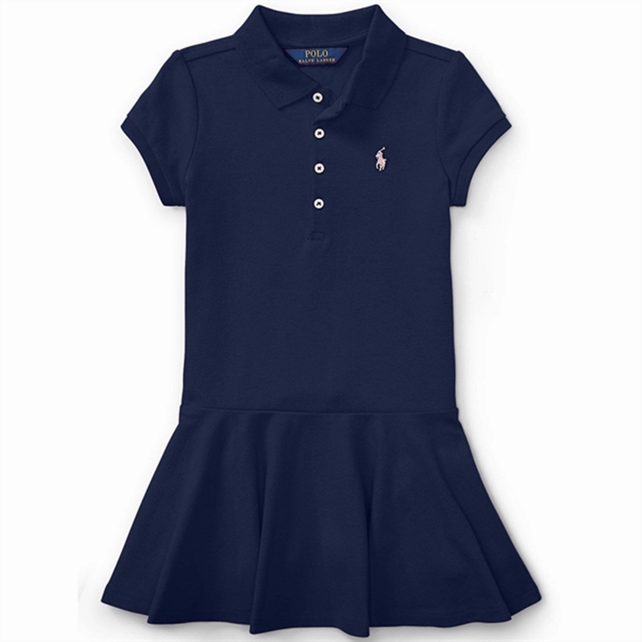 Style Option Polo Ralph Lauren Girl Dress Polo French Navy