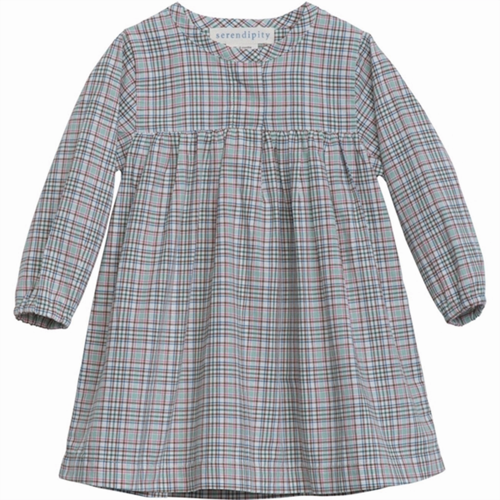 everyday elegance Serendipity Mintchecks Baby Dress
