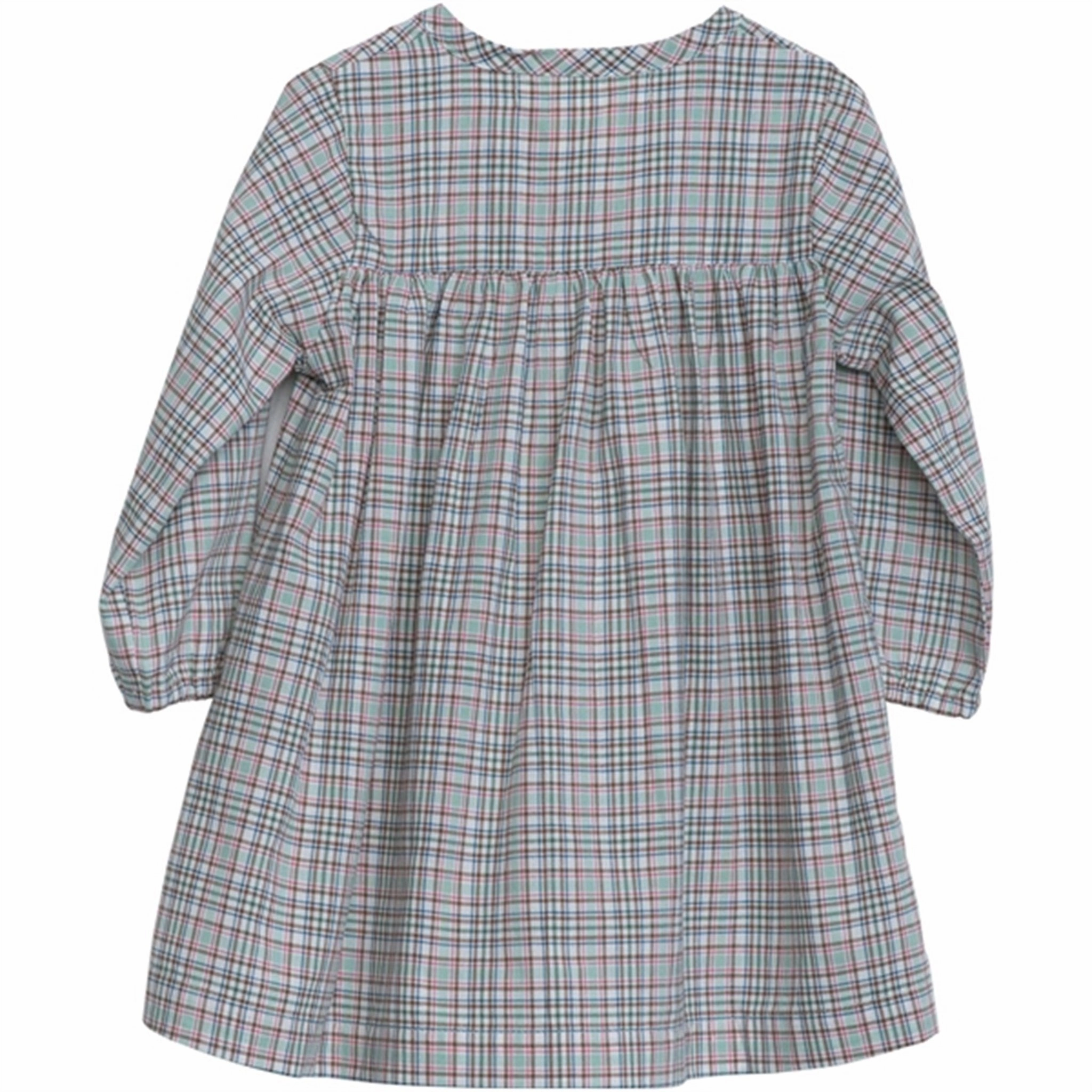 Wave Soft Serendipity Mintchecks Baby Dress