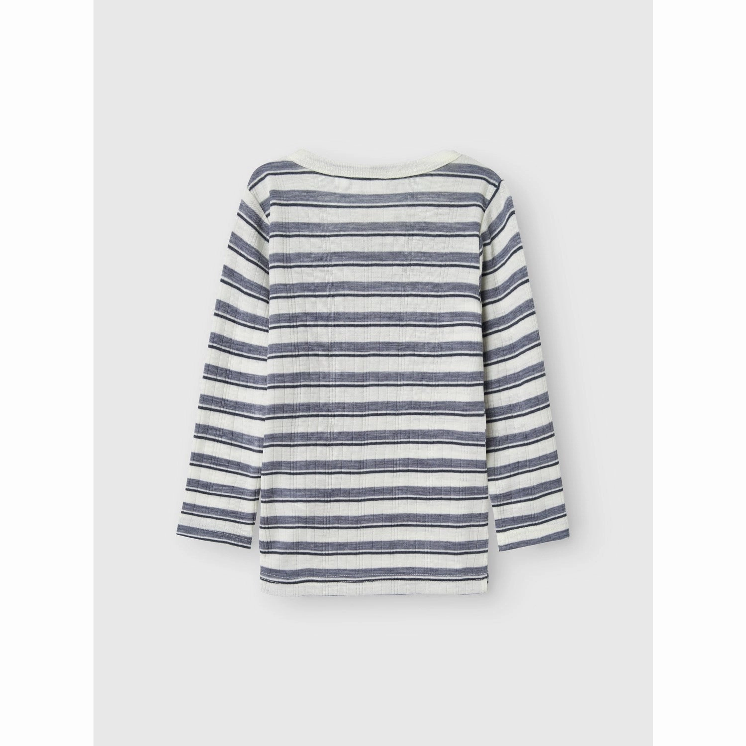 Mesh Insert Shimmer Effect Name It Folkstone Gray Snow White Nmmwang Wool Needle Ls Top Noos