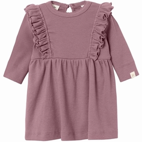 Vibrant Look Fluid Fabric Lil'Atelier Nostalgia Rose Gago Dia Body Dress