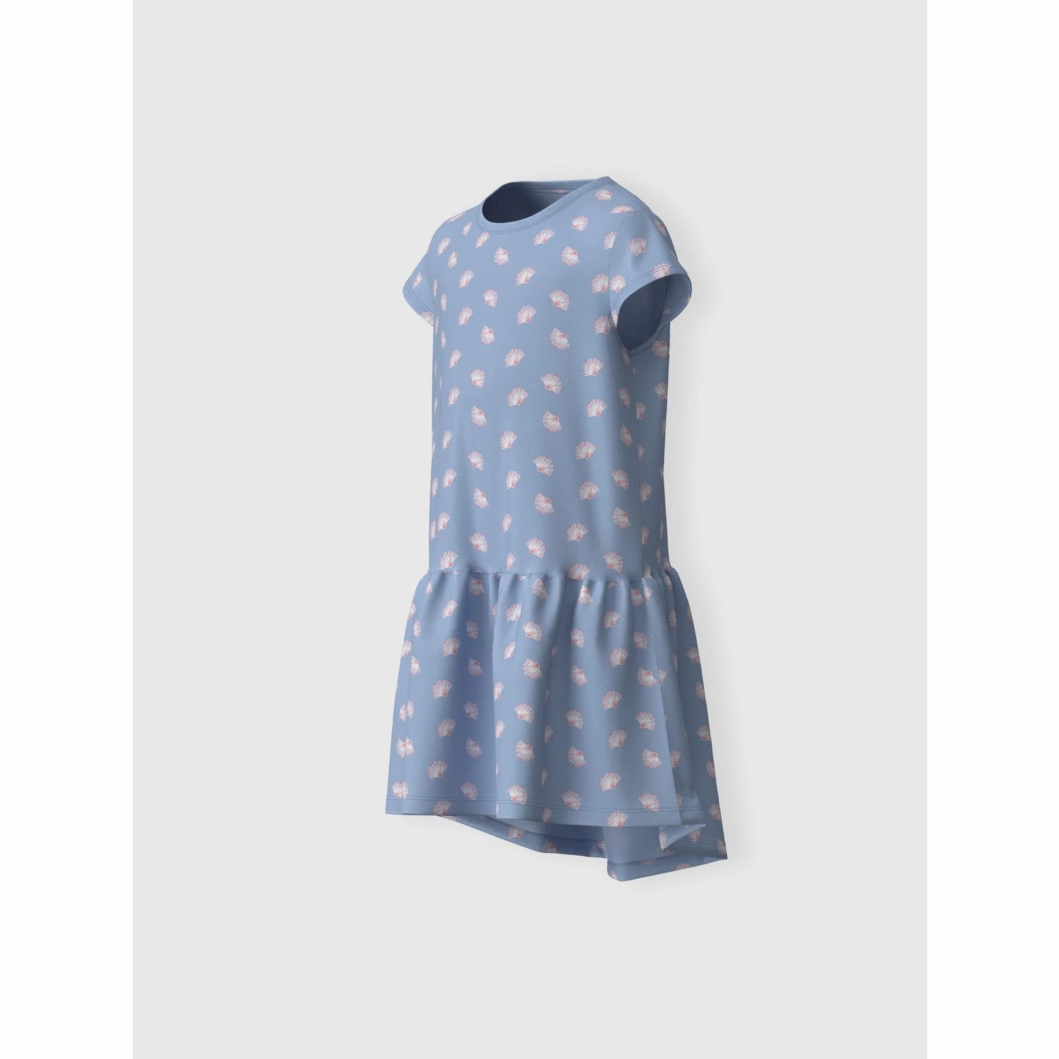 Name It Chambray Blue Seashells Vigga Capsl Dress A-Line Simple yet sophisticated gown