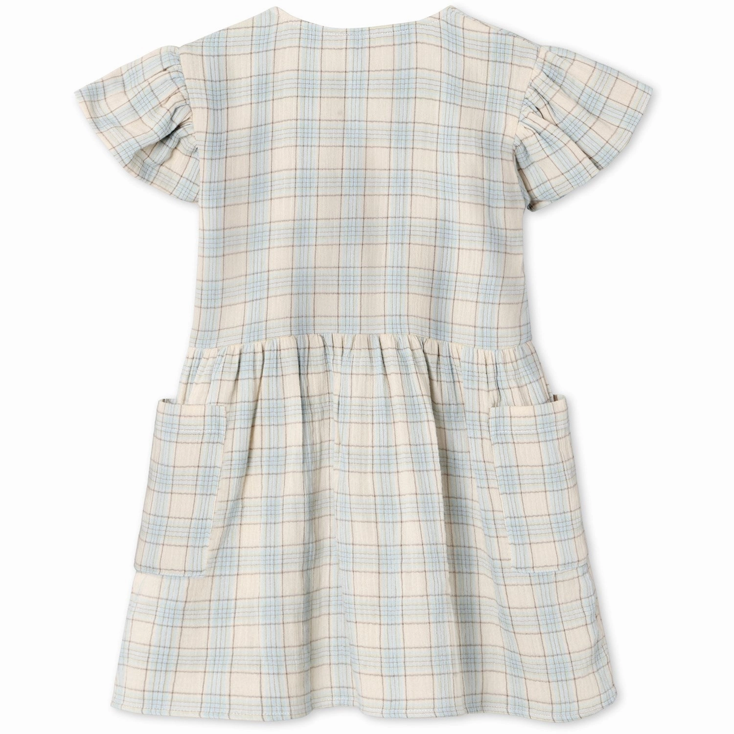 Glossy Detail Clean Outfit Fliink Sandshell Check Cha Cha Dress