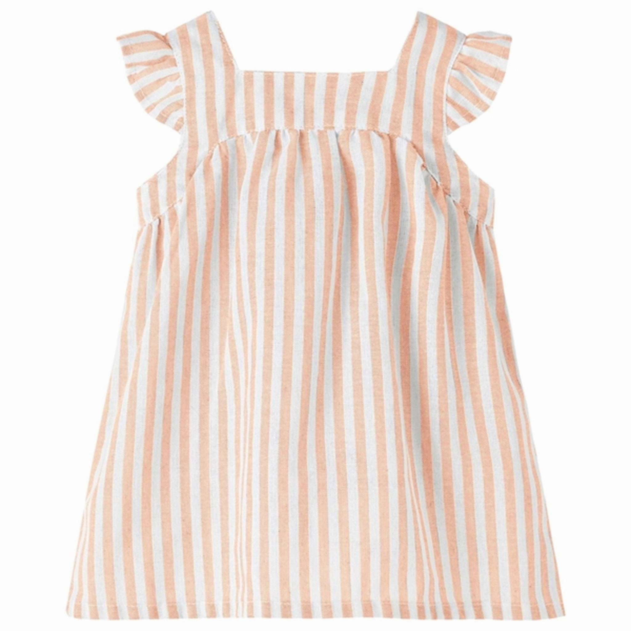 Name it Cr??me De P??che Husille Dress Sleeveless Chic and Stylish