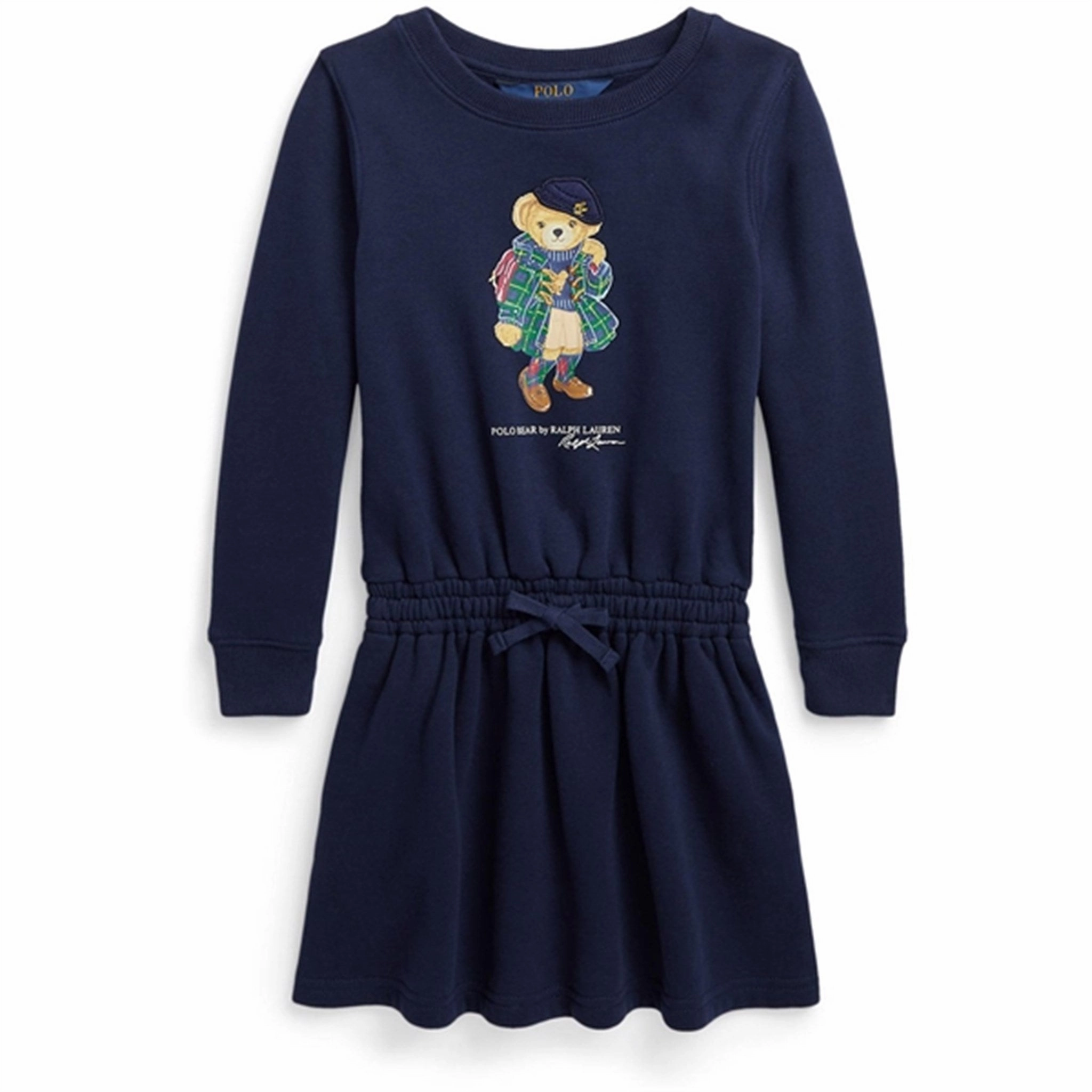Formal Choice Polo Ralph Lauren Girl Bear Dress Refined Navy