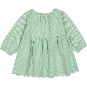 Chill Ready MarMar Mint Leaf Stripes Dawson Dress