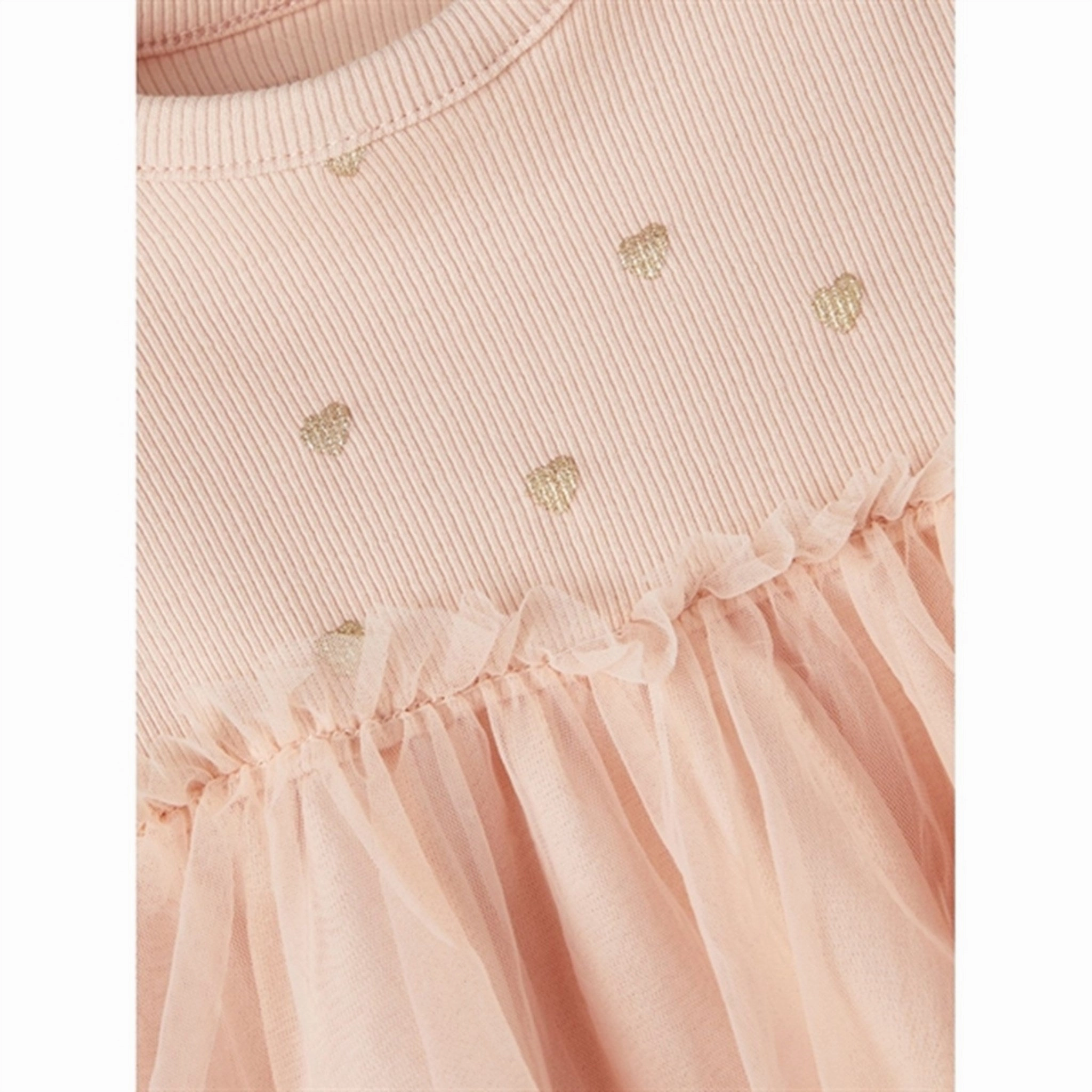 Scalloped-Edge Name it Rose Smoke Nadja Dress