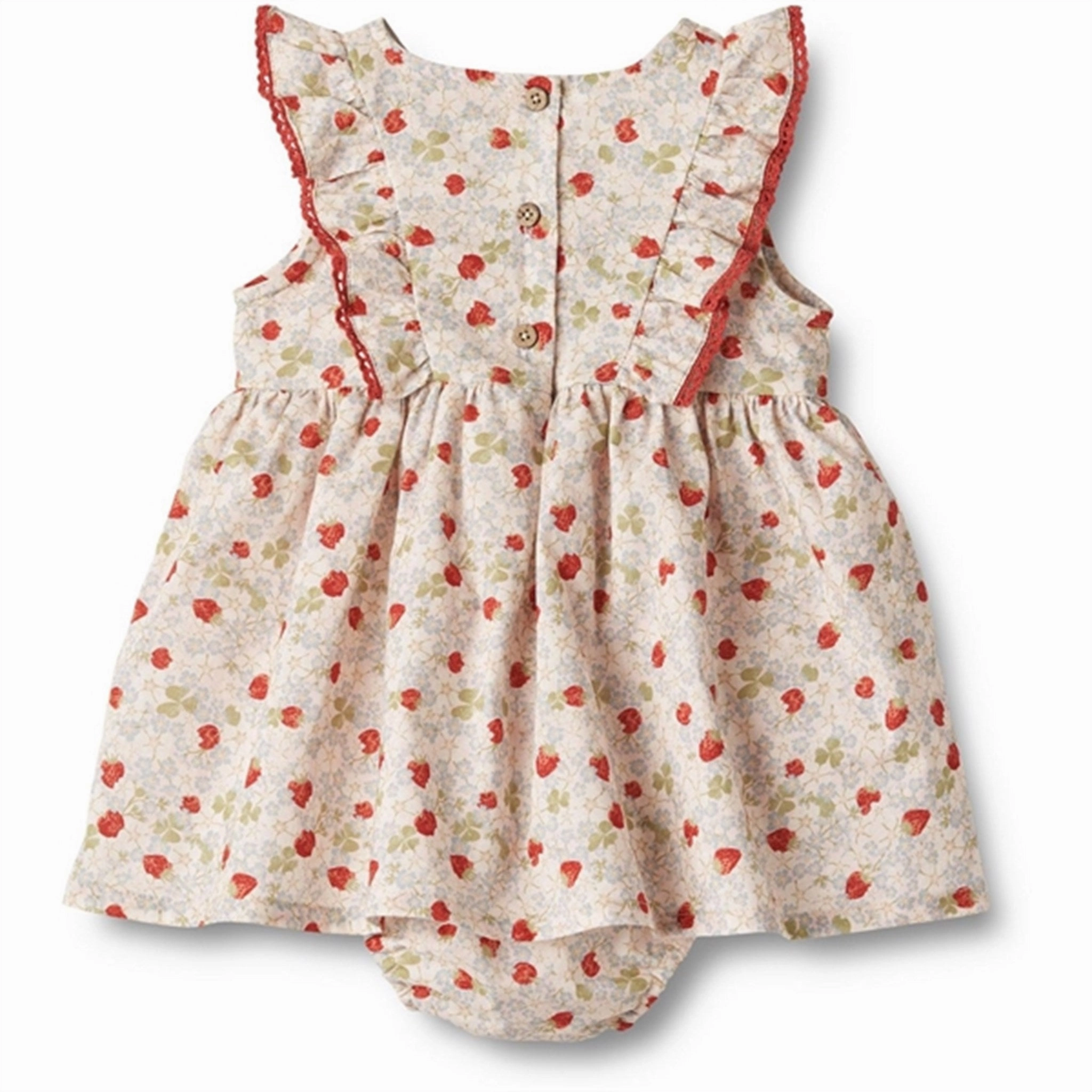 Sleek and Simple Wheat Rose Strawberries Body Dress Suit Lace Sofia