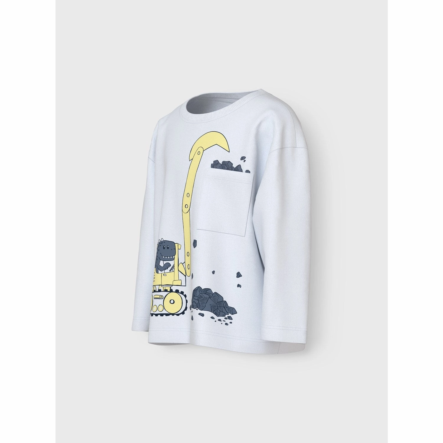 Workwear Essential Name It Bright White Tractor Dino Vilian Blouse