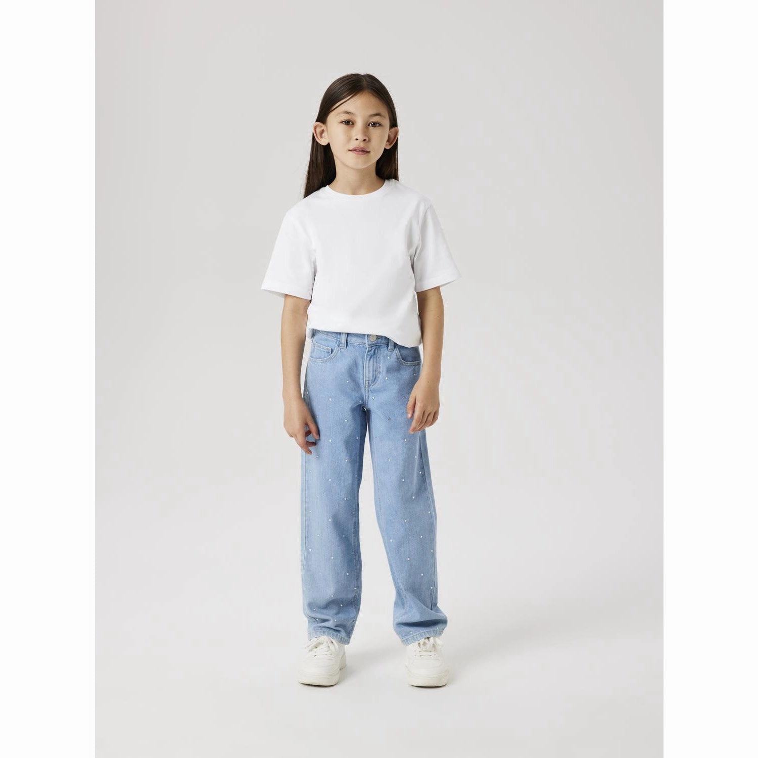 Chill Outfit Spring Mood Name It Light Blue Denim Rose Rhine Jeans Noos