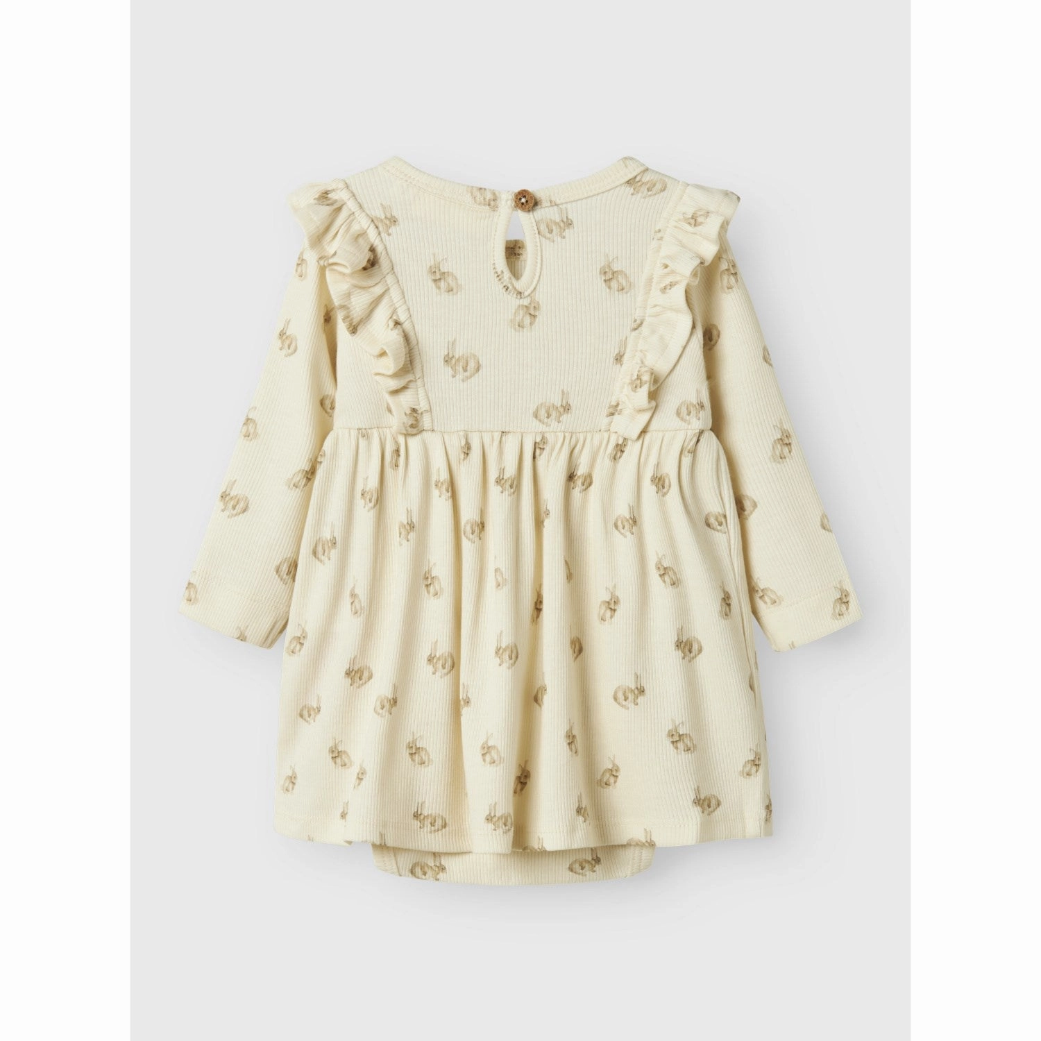 Lil'Atelier Turtledove Rabbit Lavo Emo Body Dress Trendy Everyday Formal Outfit