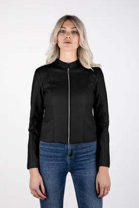 Reflective Safety Trim Censured Giacca in Simil Pelle Iole JWIOLETFLSF 90