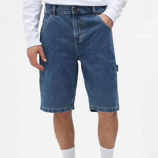 Dickies bermuda in jeans da uomo Garyville DK0A4XCK1 blu classico Multi Directional Flex Zones Warm Weather Style