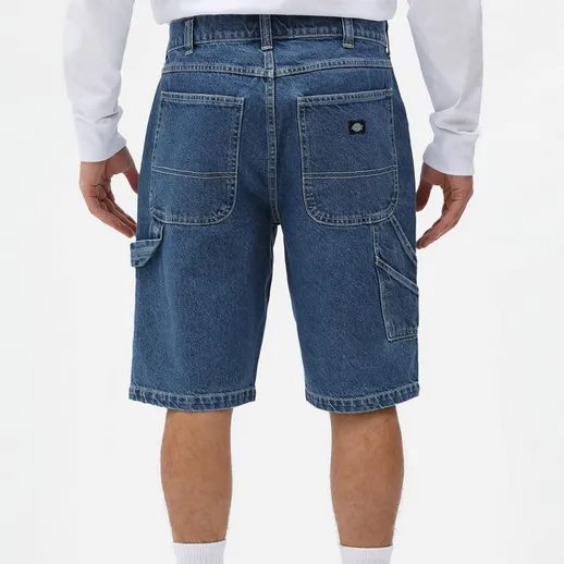 High Durability Weave Contemporary Cut Dickies bermuda in jeans da uomo Garyville DK0A4XCK1 blu classico