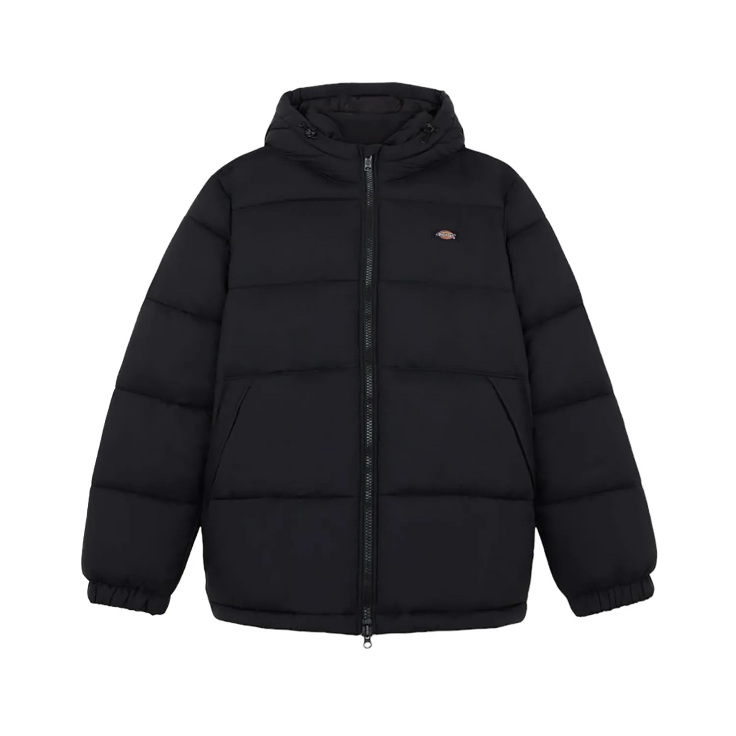 Dickies giacca a piumino da uomo con cappuccio Waldenburg DK0A4YEYBLK nero Cool Climate Credit