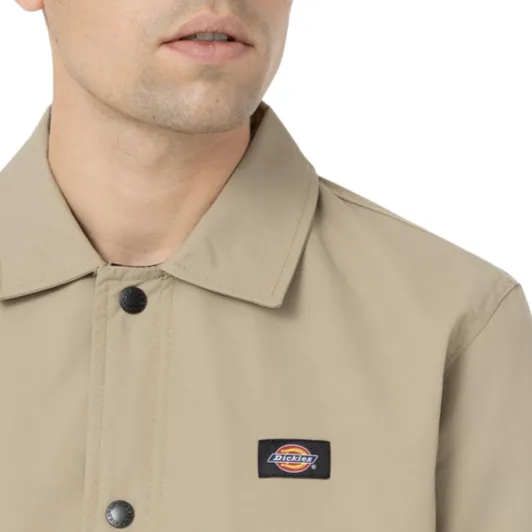 Warning Dickies Giacca Coach Oakport da uomo DK0A4XEWKHK1 cachi