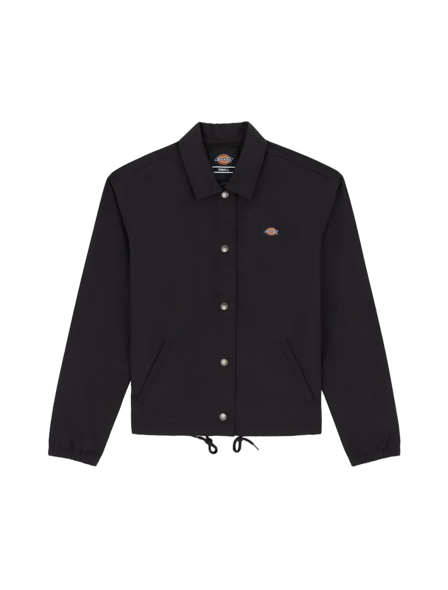 Dickies giacca corta da donna Oakport Cropped DK0A4YGWBLK1 nero Publish Taped Seams