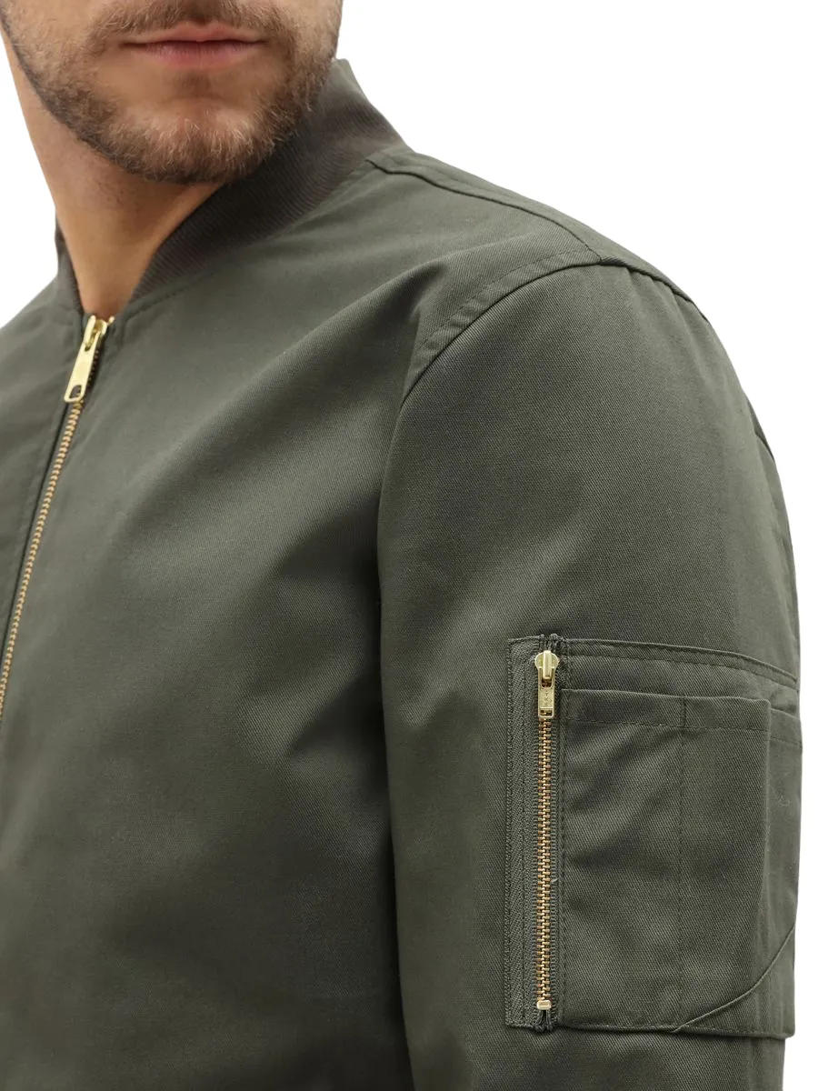 Non Restrictive Fit Dickies Giacca leggera da uomo in policotone Hughson DK720230DKO verde oliva