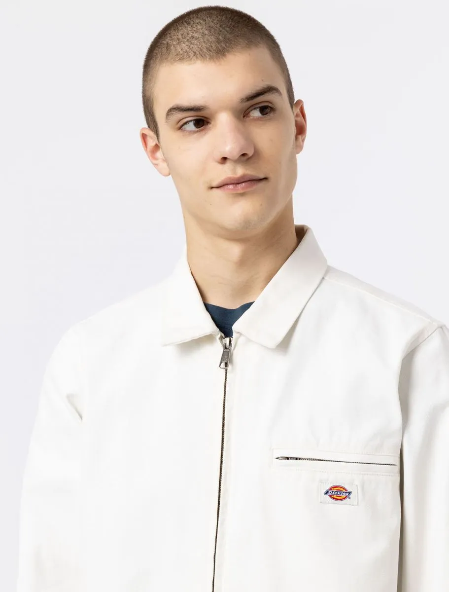 Dickies giubbino da uomo Duck canvas DK0A4XMPC431 bianco latte Consent