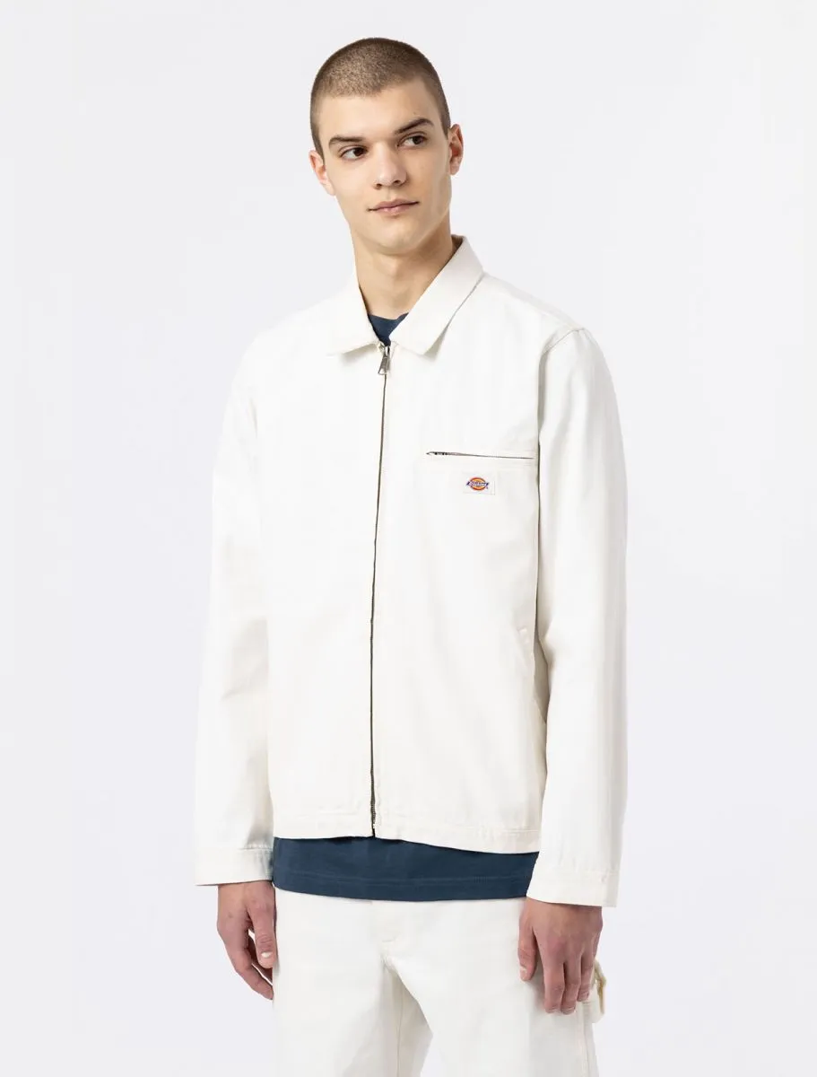 Dickies giubbino da uomo Duck canvas DK0A4XMPC431 bianco latte Date night