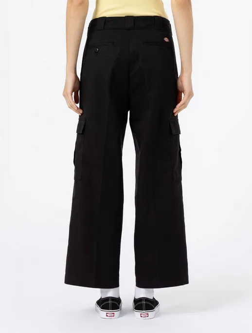 Light and Cozy Dickies pantalone con tasconi da donna W Hockinson Cargo DK0A4XNKBLK1 nero