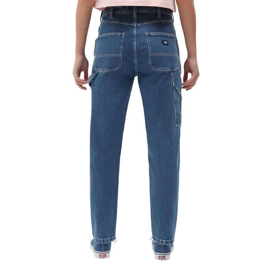 Hypoallergenic fabric Dickies pantalone jeans da donna Ellendale DK0A4XEKCLB1 blu classico
