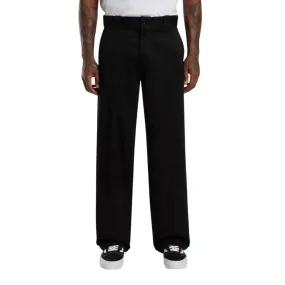 Dickies Pantalone Work Regular 247 Nero Uomo - DK0A87PLBLK Durable Fabric hypoallergenic material