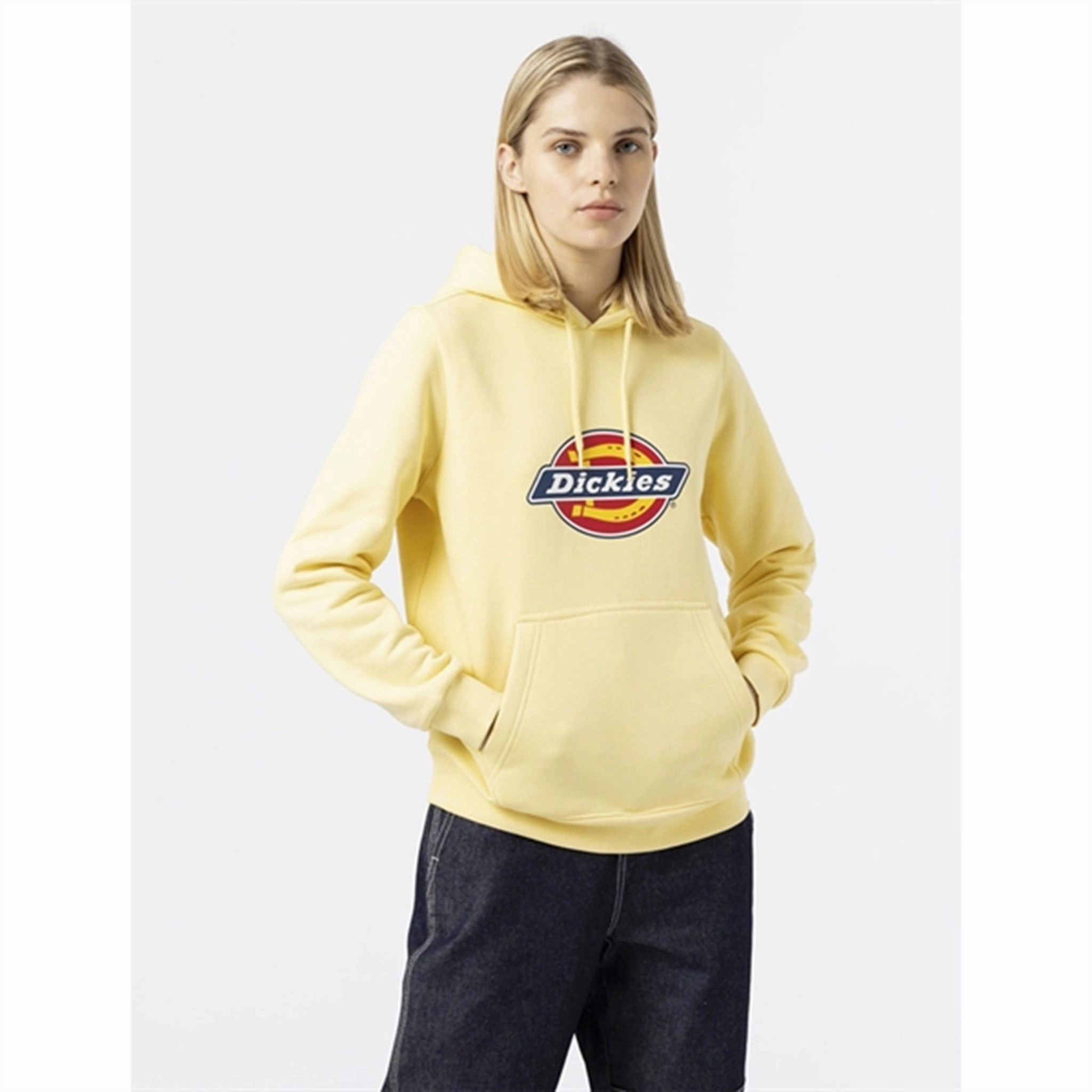 Dickies Icon Logo Hoodie Pale Banana Fashion Statement