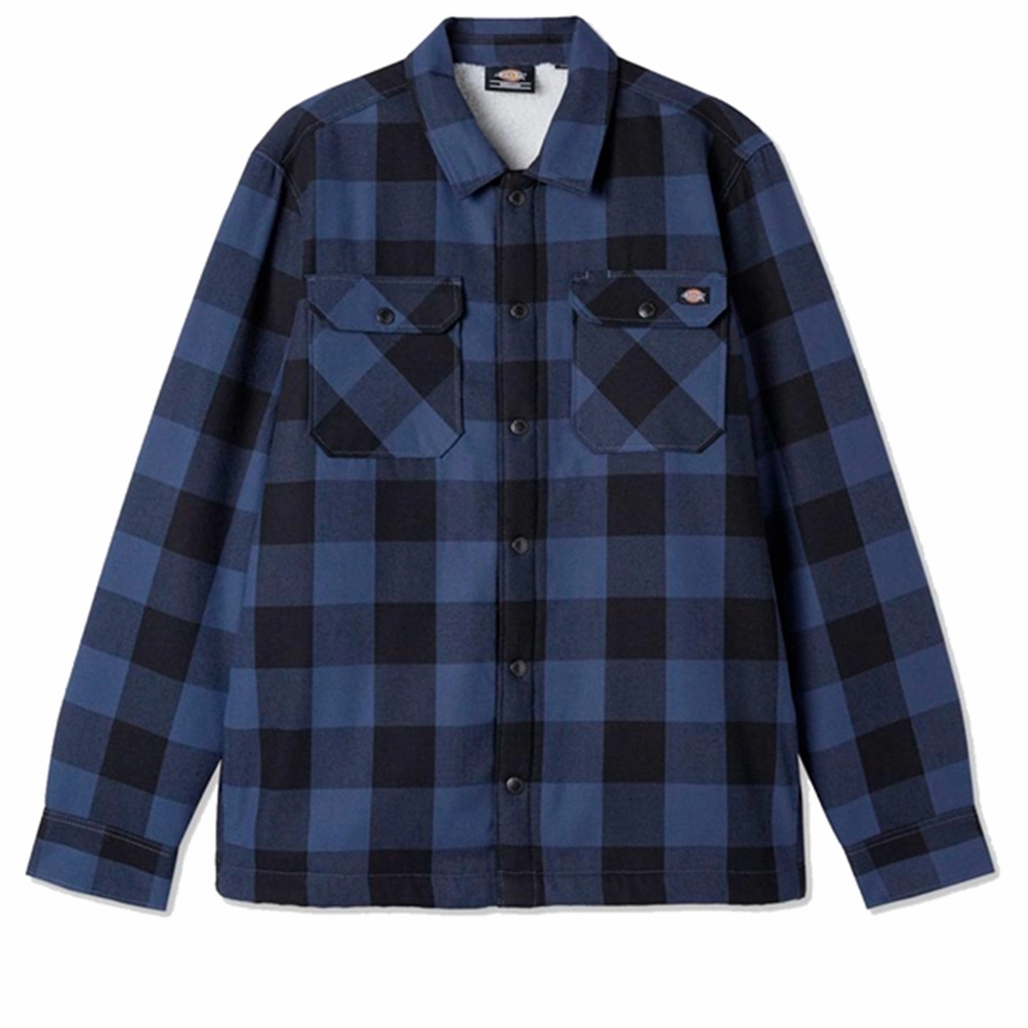 Dickies Lined Sacramento Shirt Navy Blue Thermal Regulation Fabric