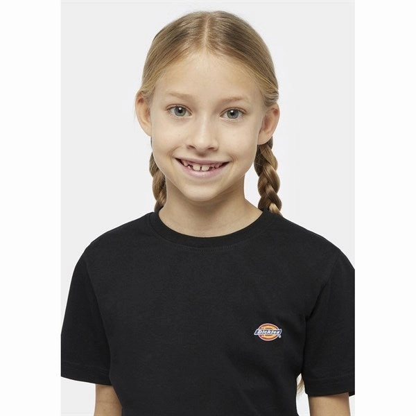 Smooth Flatlock Stitching Dickies Mapleton T-Shirt Knit Black