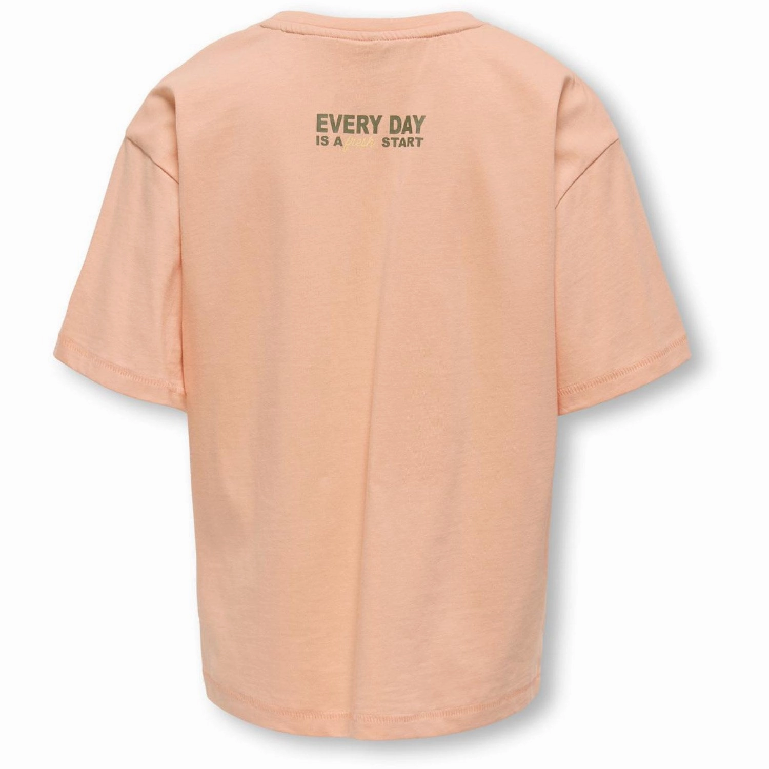 Regular Fit Essential Clothing kids ONLY Salmon Fresh Helen Life Loose T-Shirt Noos