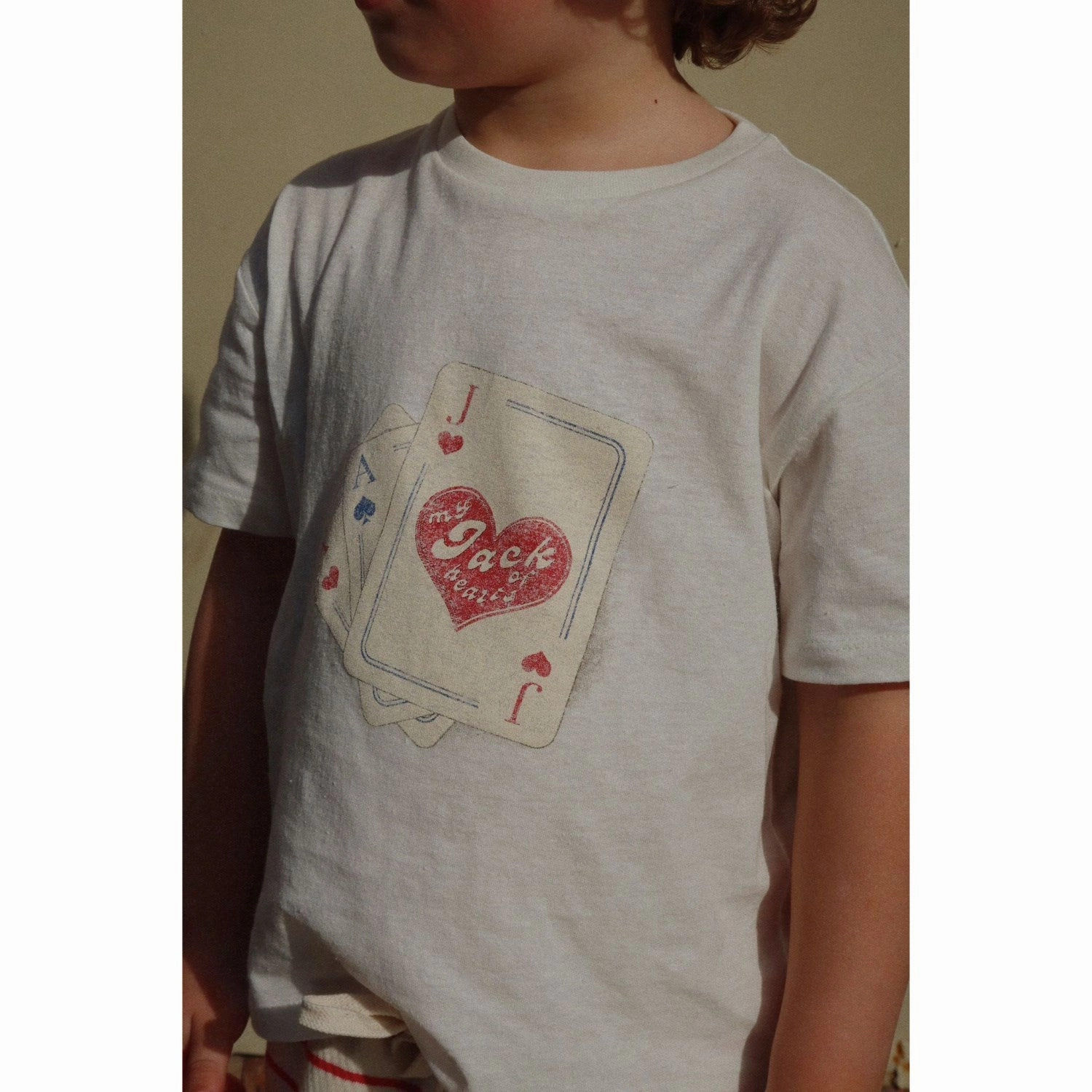 Konges Sl?jd Antique White RHW X KS Jack Tee Ocs Universal Silhouette