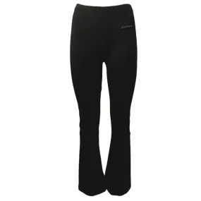 Dimensione Danza pantalone sportivo da donna in cotone jersey elasticizzato 24IDD71908 nero Suede Chafe Free Construction