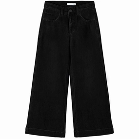 Comfy Home Comfort Weekend Getaway Elegant Bold Look Name it Black Denim Rose Wide Jeans Noos