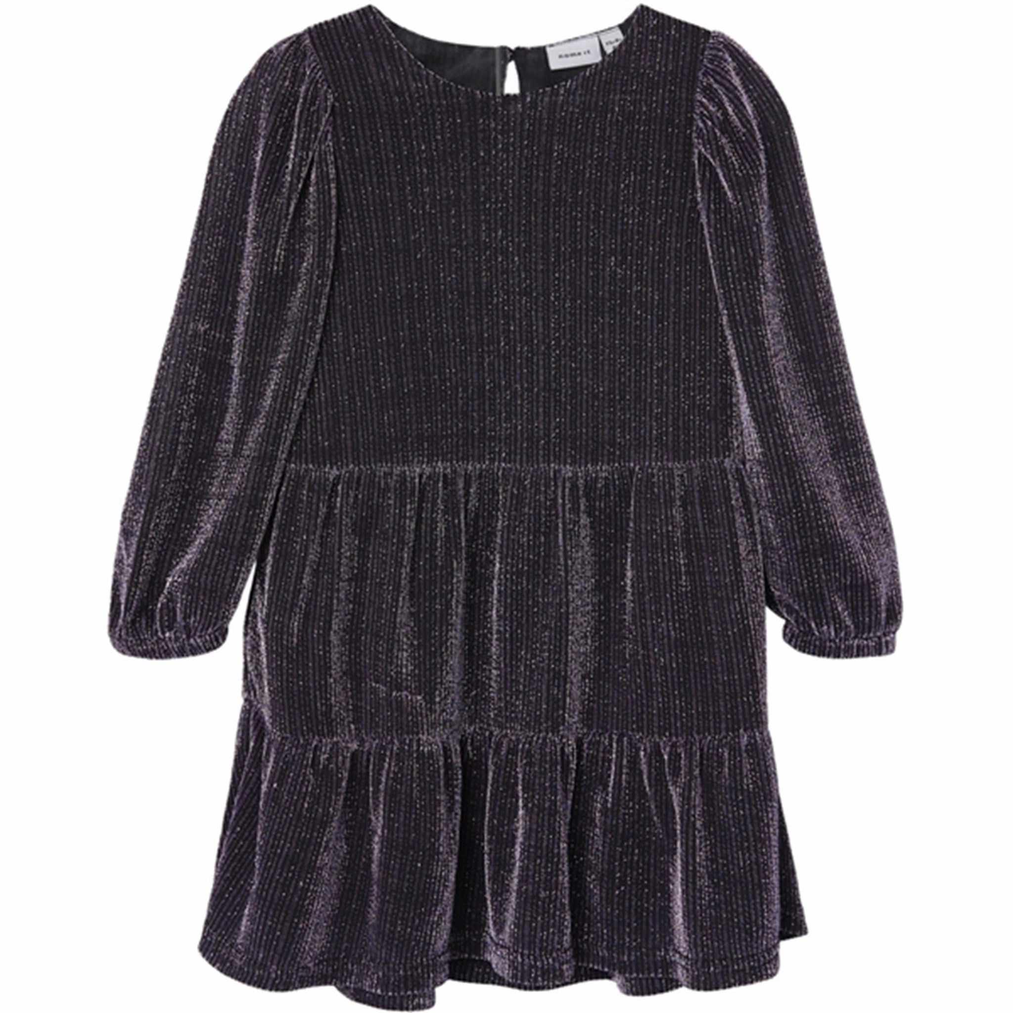 Name it Lavender Mist Risilk Dress Vibrant Layer