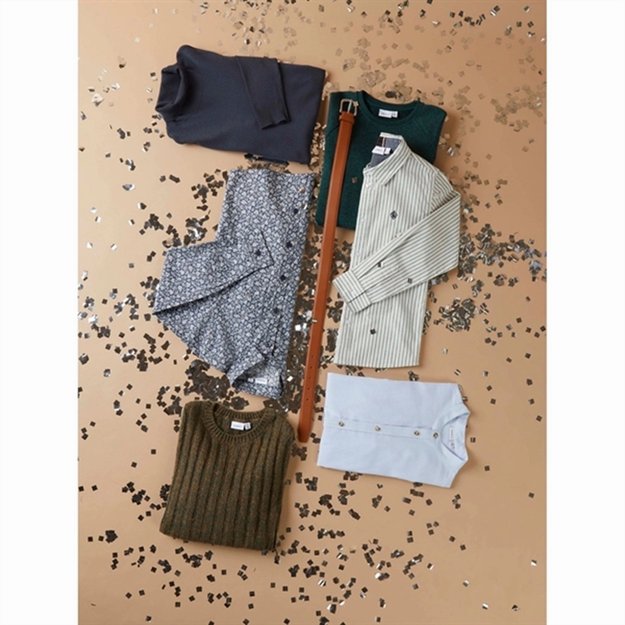 Name it Forest Biome Rekid Shirt Fitted Shape