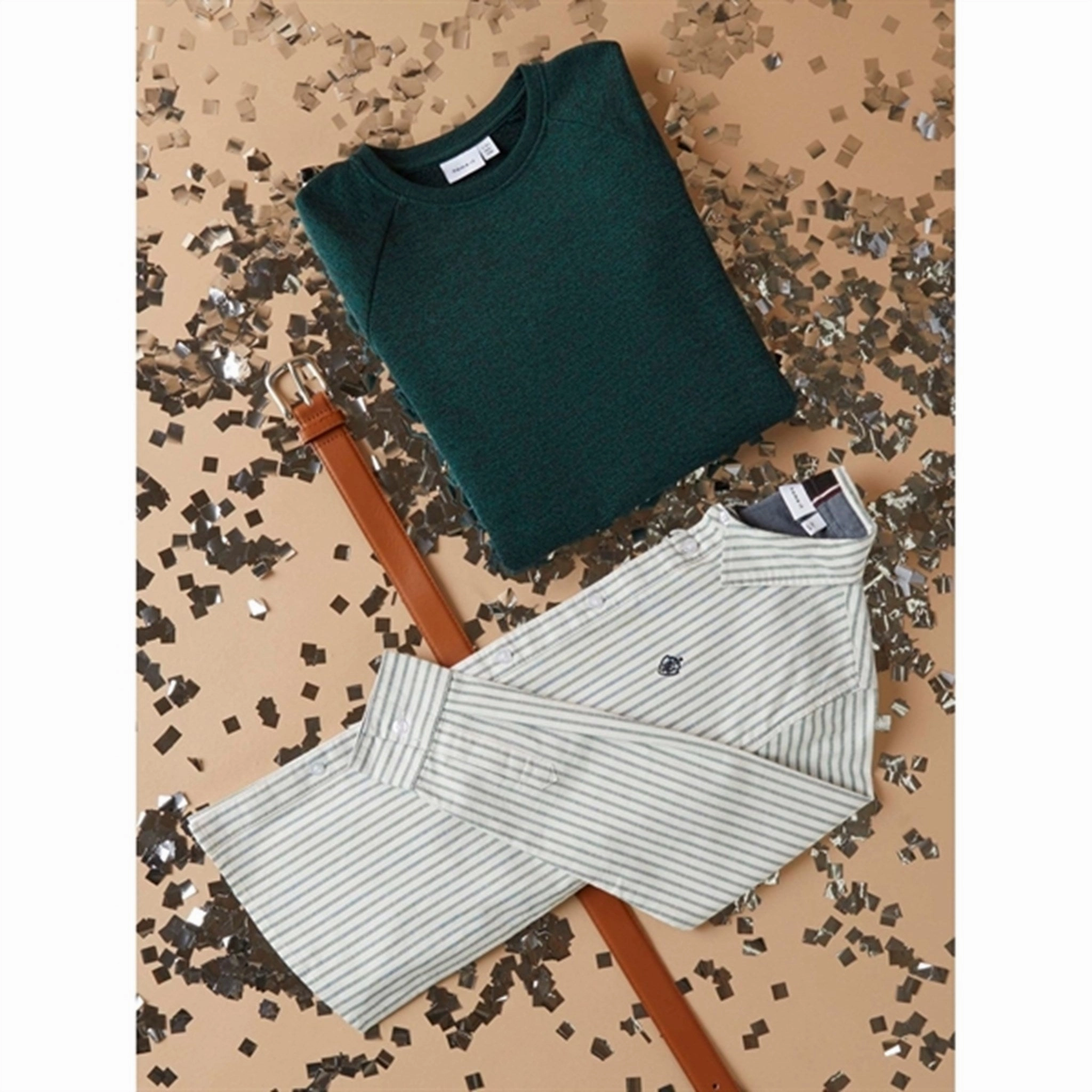 Name it Forest Biome Rekid Shirt Performance Fabric