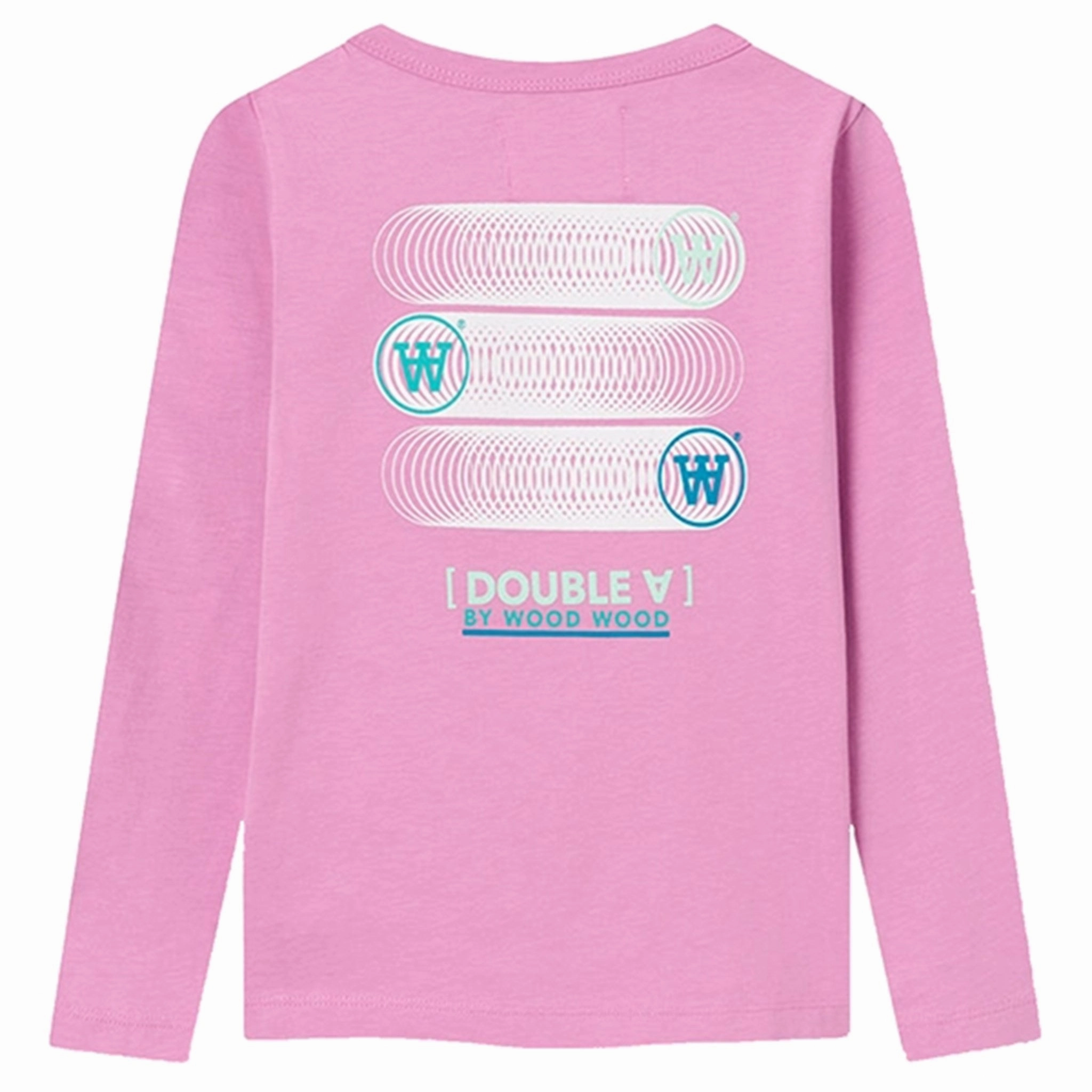 Wood Wood Rosy Lavender Kim Stackes Logo Bluse Seasonal Wardrobe Artistic Design