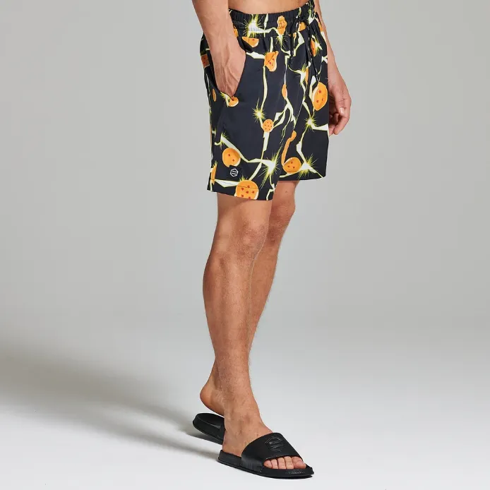 Dolly Noire costume a pantaloncino da mare da uomo Dragon Ball Swimshort SS52 nero Functional-Design