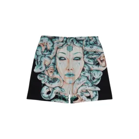 Dolly Noire Costume Boxer da uomo Medusa ww726-wc-01 nero Wave Defying Clasp UV Protective Fabric