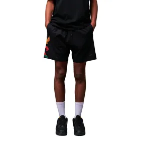 Non Irritating Tags Dolly Noire costume da bagno a pantaloncino da uomo Asso di Bastoni WW919-WC-01 nero