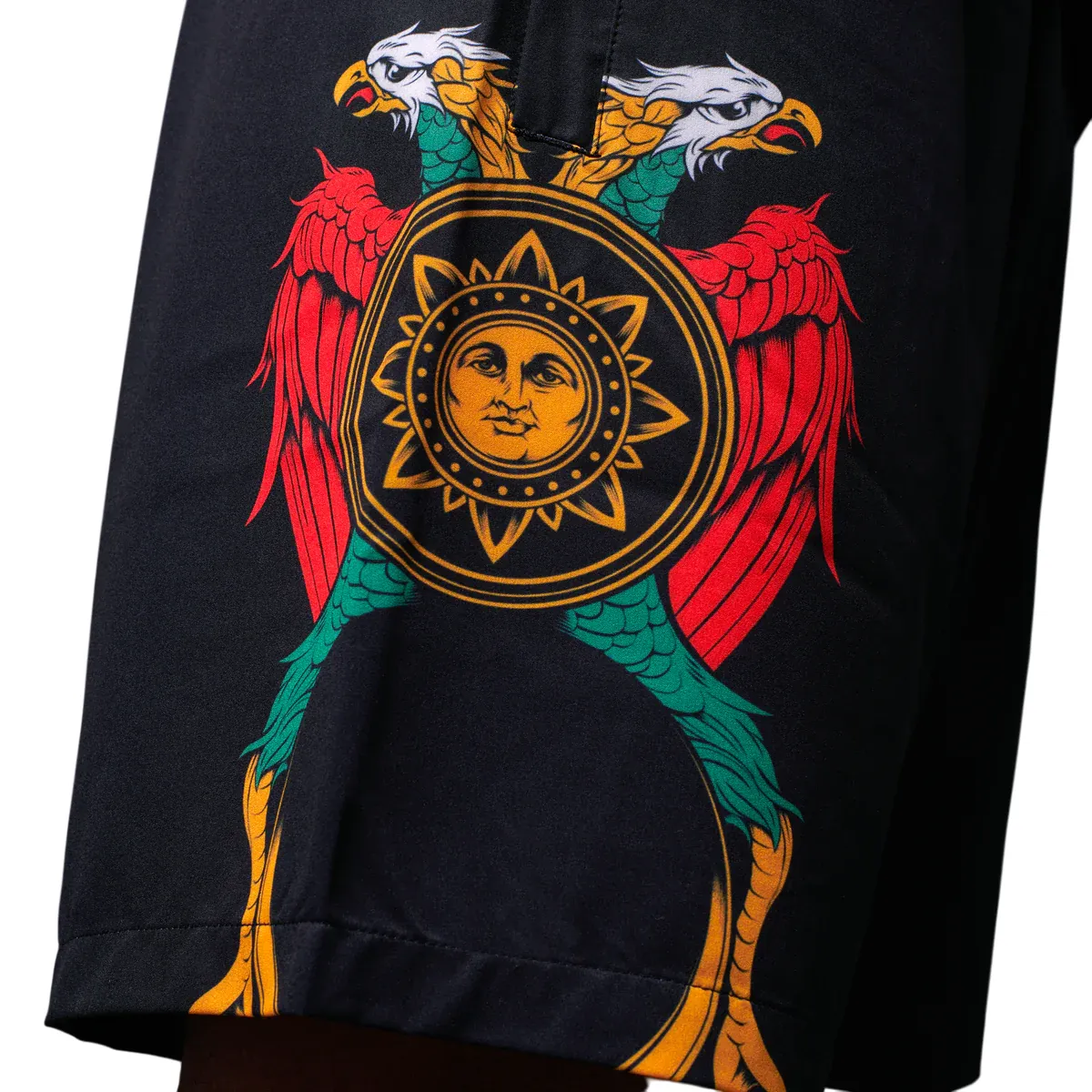 Dolly Noire costume da bagno a pantaloncino da uomo Asso di Denari WW916-WC-01 nero Non slip grip