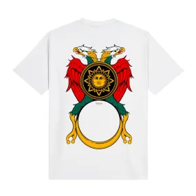 Relaxed fit wear StretchComfortWeave Dolly Noire maglietta manica corta da uomo Asso di Denari TS916-TT-02 bianco