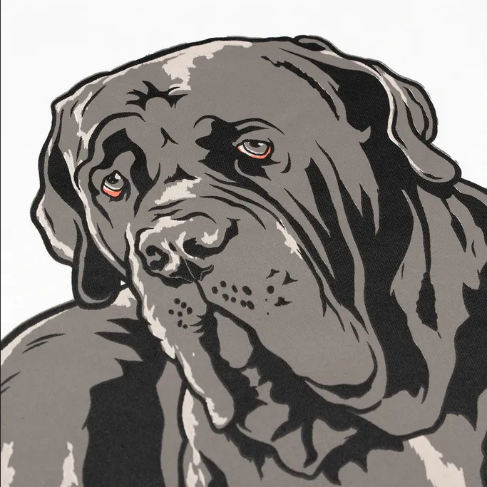 Dolly Noire Mastino Napoletano Tee ts096-ta-02 white brandable