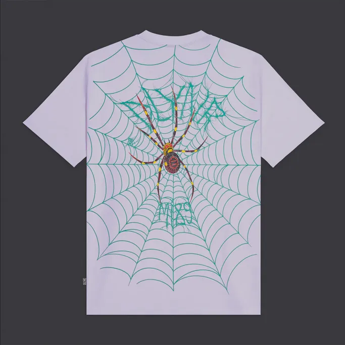 Chic Vibe Dolly Noire T-shirt manica corta da uomo Joro Spider ts446-ta-02 lavanda