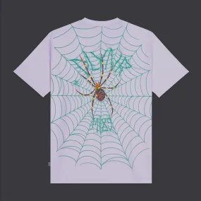 Dolly Noire T-shirt manica corta da uomo Joro Spider ts446-ta-02 lavanda Vibrant Colors Stylish Day Wear