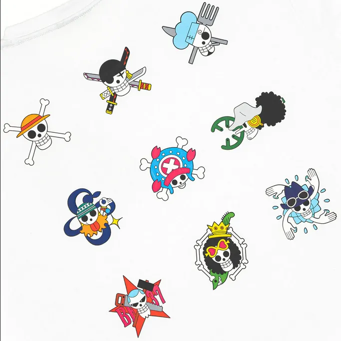 Soft Touch Fit Dolly Noire T-shirt manica corta Mugiwara Tee ts135-ta-01 white